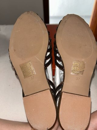 Sandalias Marrones Adornadas