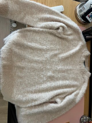Jersey pelito beige talla S