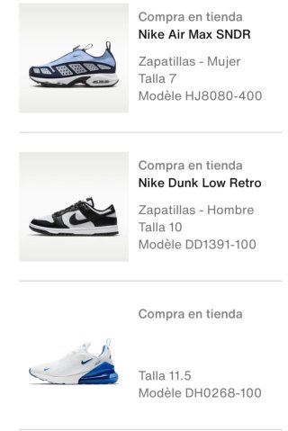 W NIKE AIR MAX SNDR ORIGINAL TALLA 38