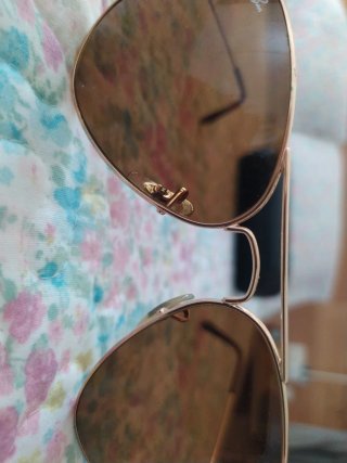 Gafas de sol Ray-Ban Aviator doradas