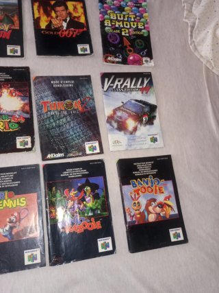 Manuales Nintendo 64