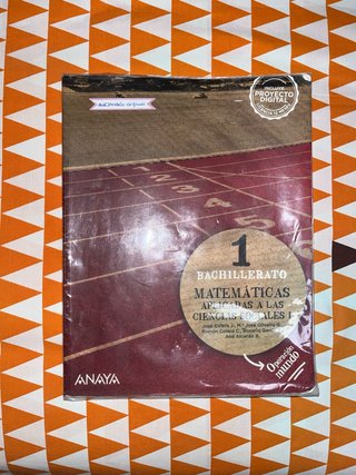 Matemáticas aplicadas a las Ciencias Sociales I
