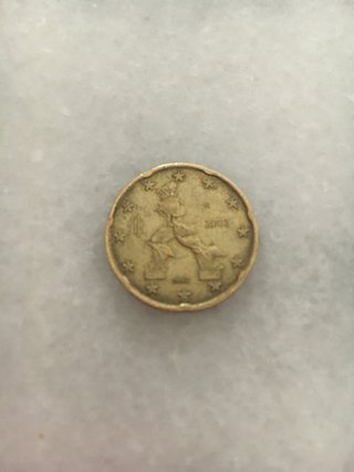 Moneda 2002 Italiana 20 centimos