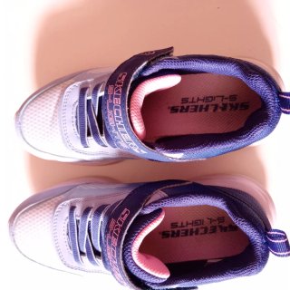 Zapatillas Skechers S-Lights Niña Azul