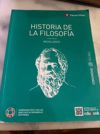 Historia de la filosofía, 2 Bachillerato