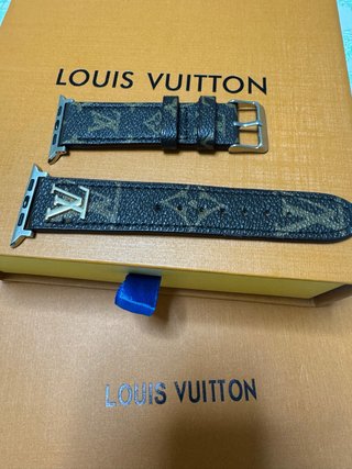 Apple Watch Cinturino Louis Vuitton Marrone e Argento