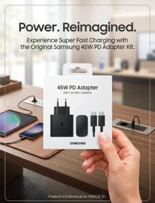 Cargador Samsung 45W PD Kit USB-C