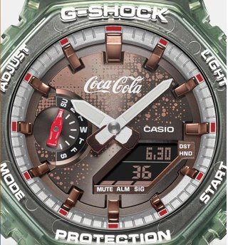 Casio G-Shock Coca Cola GA-2100CC-3AER