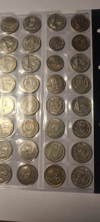 Lote de 48 Medallas Conmemorativas Región de Murci