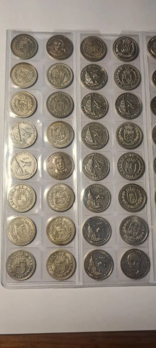 Lote de 48 Medallas Conmemorativas Región de Murci