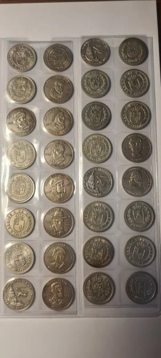 Lote de 48 Medallas Conmemorativas Región de Murci