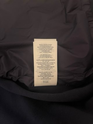 Polo Ralph Lauren Gilet Blu Navy Tg. XS