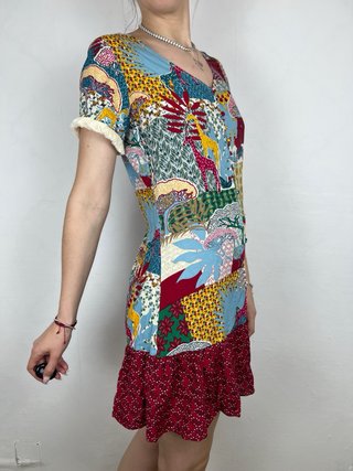 Vestido de verano estampado S