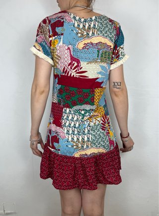 Vestido de verano estampado S