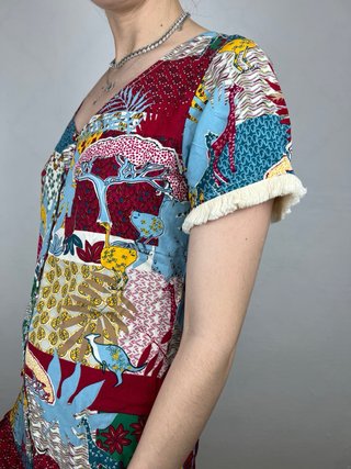 Vestido de verano estampado S