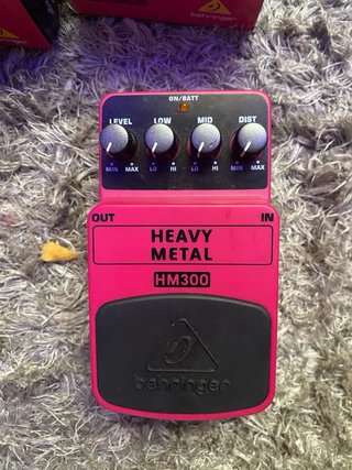 Pedal de Distorção Boss DS-1 Pedal heavy metal HM3