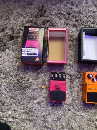 Pedal de Distorção Boss DS-1 Pedal heavy metal HM3