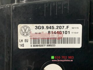Piloto trasero izquierdo VOLKSWAGEN PASSAT Varian