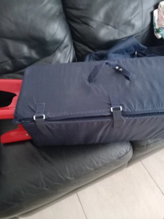 Cuna de viaje Babidéal azul