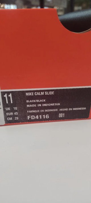 Chanclas Nike Calm Slide Talla 45