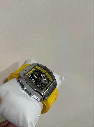 Reloj de Lujo Hombre Plata y Amarillo