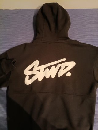 Sudadera con capucha STVD negra