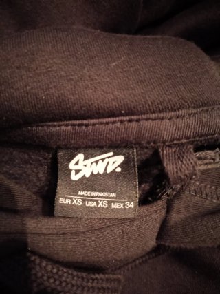 Sudadera con capucha STVD negra