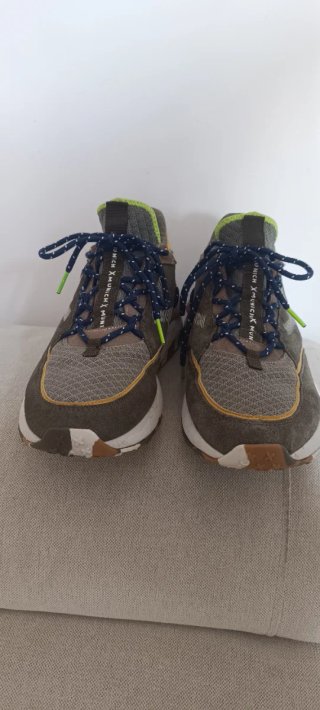 Zapatillas Munich Verde y Amarillo Talla X