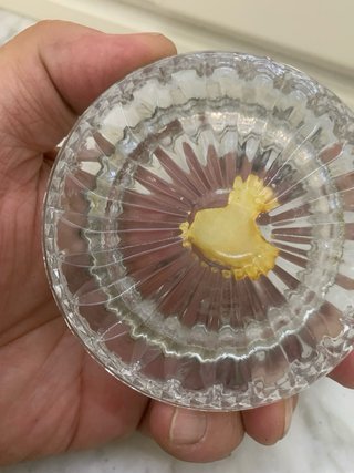 Posacenere Vintage Cristallo e Argento 800
