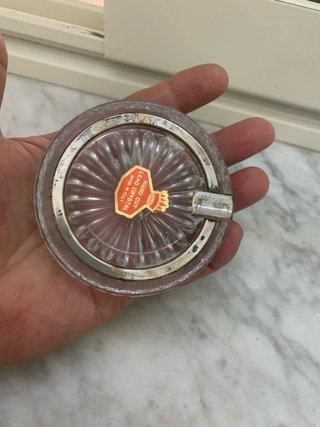 Posacenere Vintage Cristallo e Argento 800