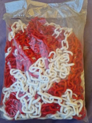 2 confezioni catena plastica