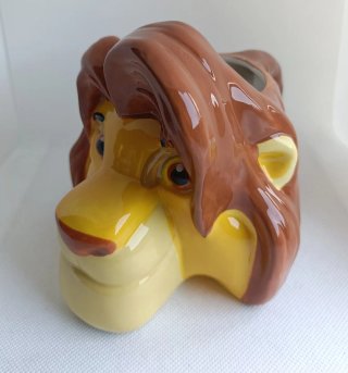 Taza cerámica 3D Simba el Rey León