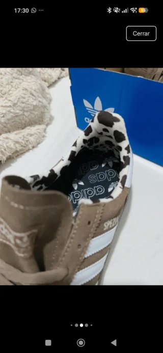 Zapatillas Adidas Handball Spezial Marrones