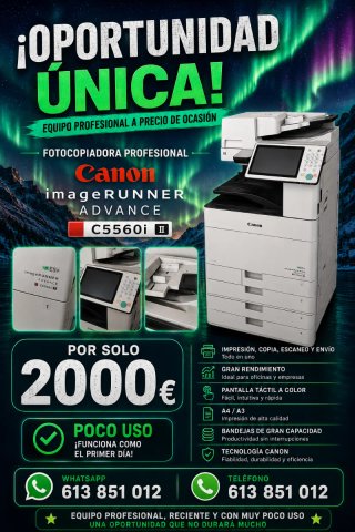Fotocopiadora Canon imageRUNNER C5560i