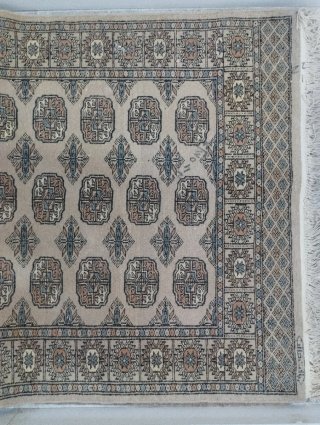 Alfombra Bokhara Lana 170x95 Anudada Mano