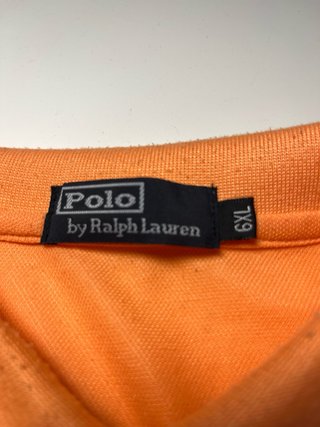 Polo Ralph Lauren Naranja Talla L Hombre