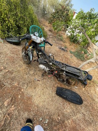 Hanway Raw 125cc café racer  para piezas