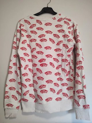 Sudadera Vans Blanca Estampada