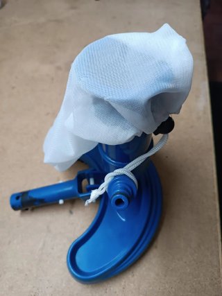 Limpiafondos Piscina Azul con Bolsa