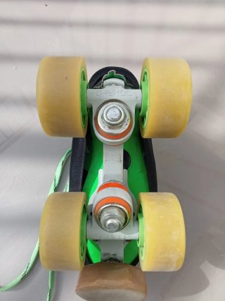 Patines de hockey SIOUX verdes Número 33-34 aprox