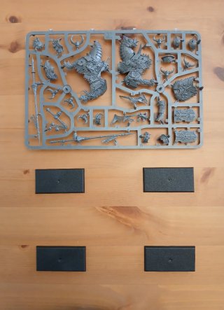 4 Chaos Knights Warhammer Old World