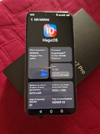 honor magic 7 pro, pari al nuovo + garanzia italia