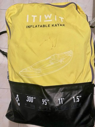 Kayak Hinchable Itiwit Decathlon