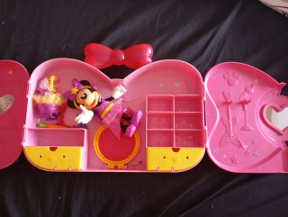 Maleta Cantante Minnie Mouse Disney Rosa