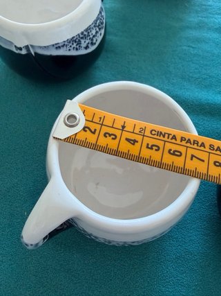 Juego de tazas con azucarero