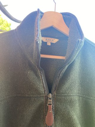 Chaqueta polar Aigle verde talla S