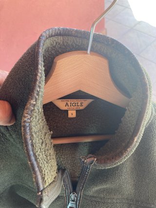 Chaqueta polar Aigle verde talla S