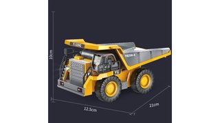 Lote de juguetes RC excavadora camión y bulldozer