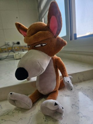 Lobo Peluche La Granja de Zenón
