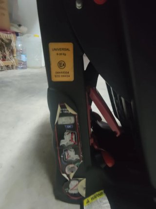 Silla coche niños 3-7 años
